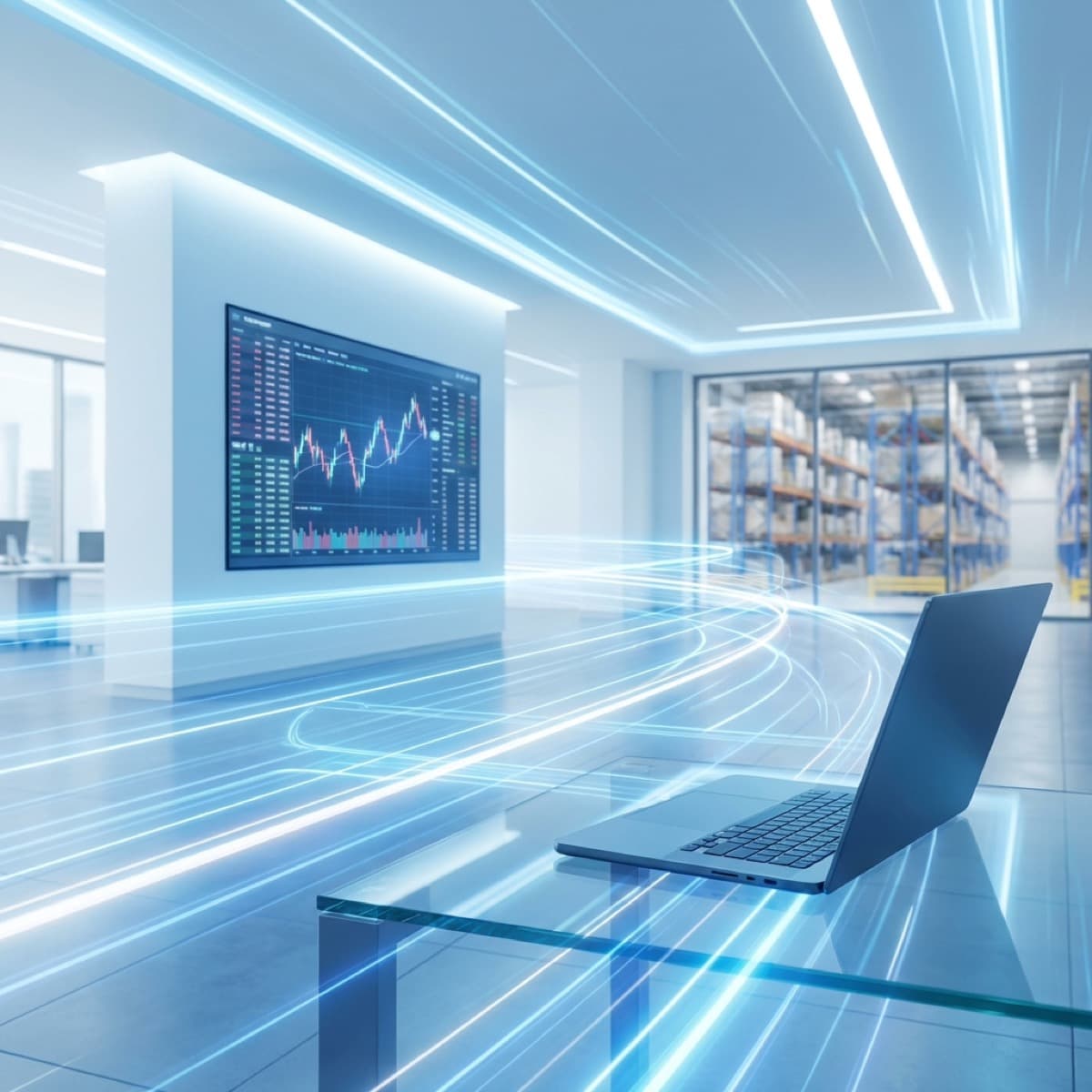 Processus digital fluide