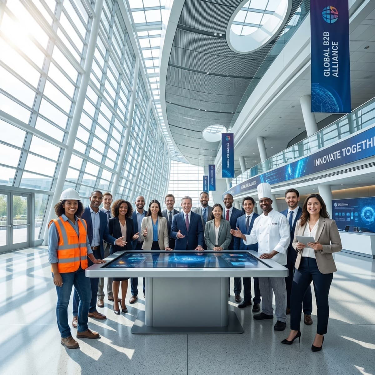 Réseau B2B diversifié